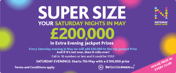 Super Sized Saturday Evenings In May
